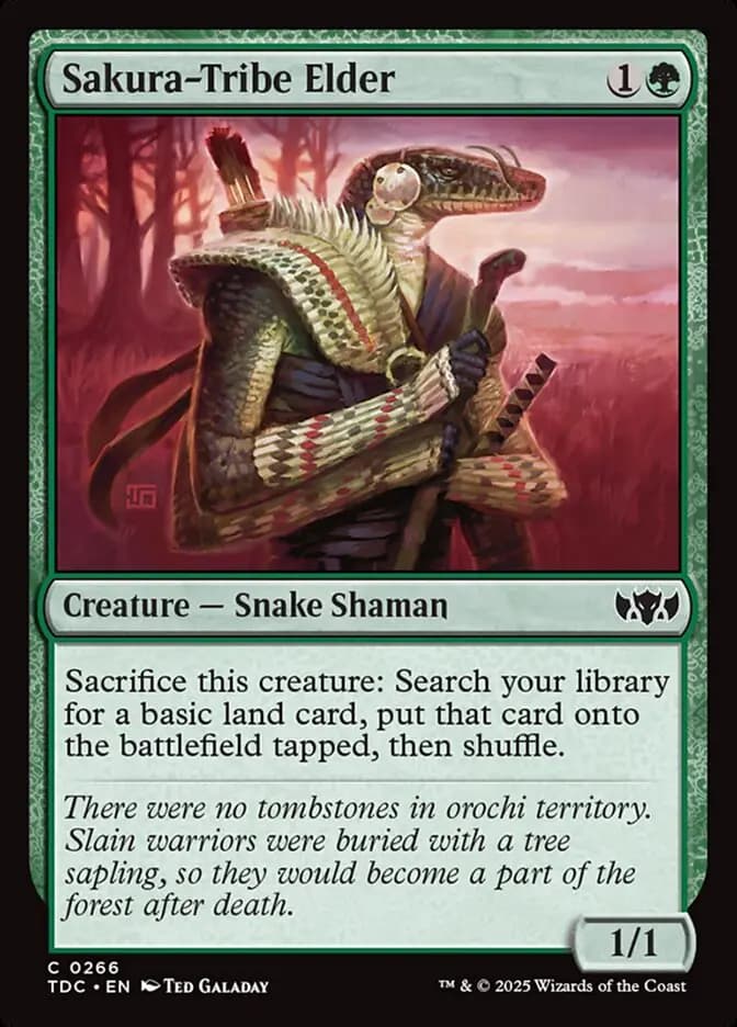Card image of Sakura-Tribe Elder