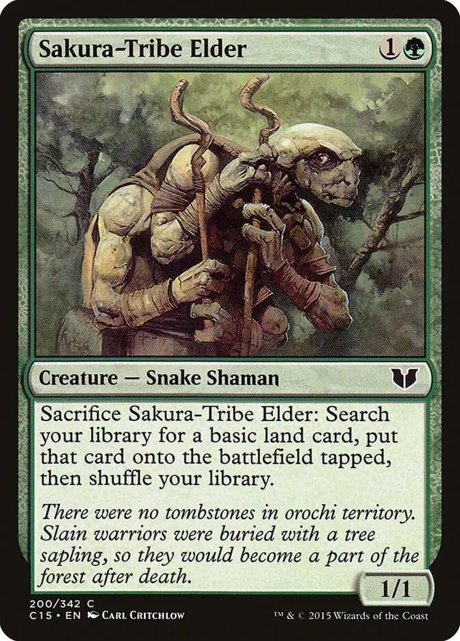 Card image of Sakura-Tribe Elder