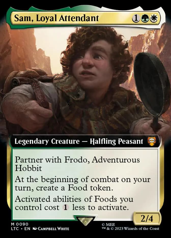 Card image of Sam, Loyal Attendant