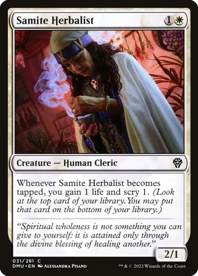 Card image of Samite Herbalist