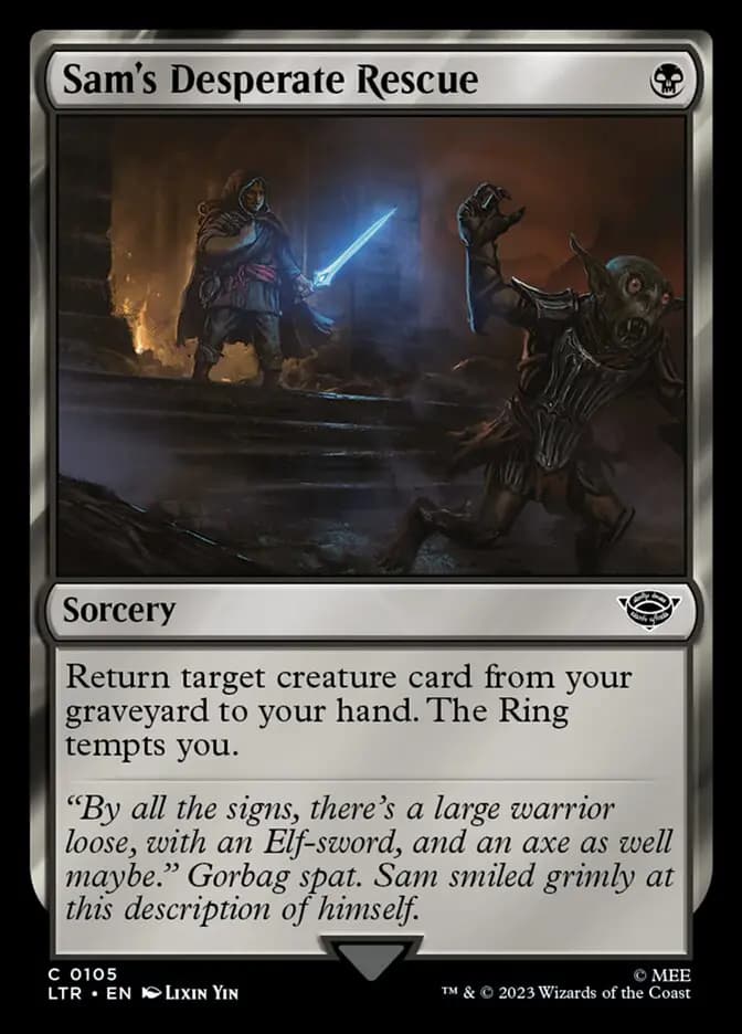 Card image of Sam's Desperate Rescue