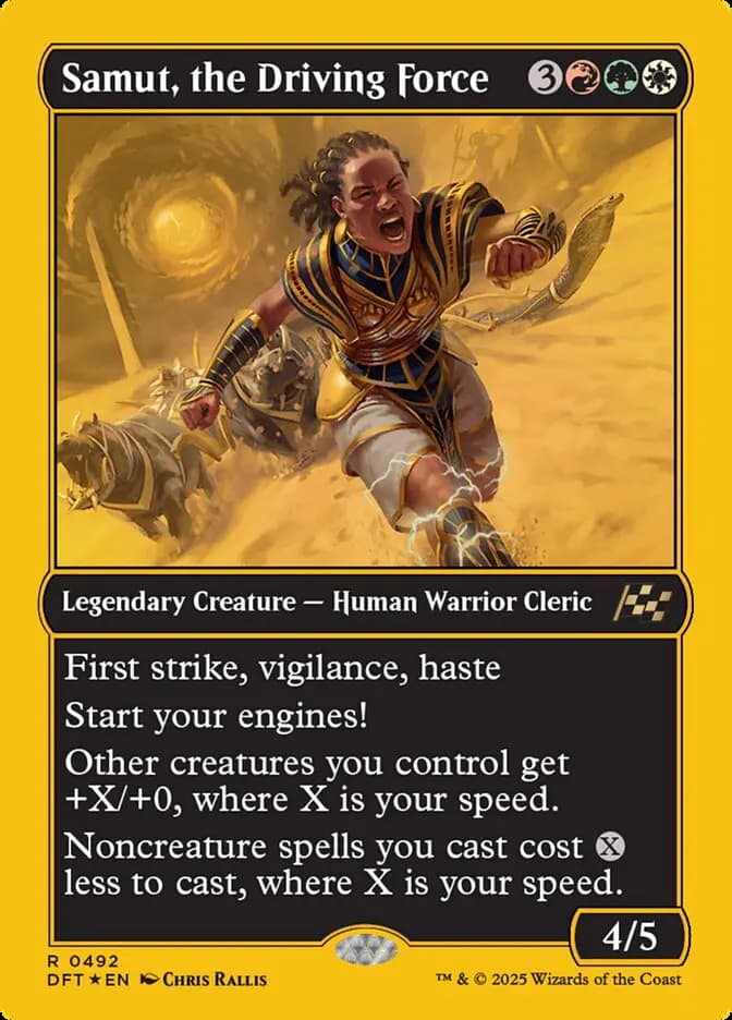 Card image of Samut, the Driving Force