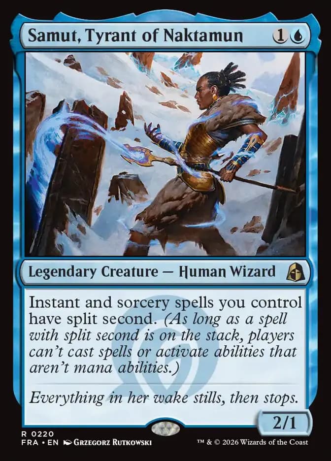 Card image of Samut, Tyrant of Naktamun