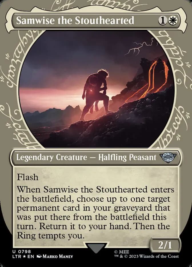 Card image of Samwise the Stouthearted