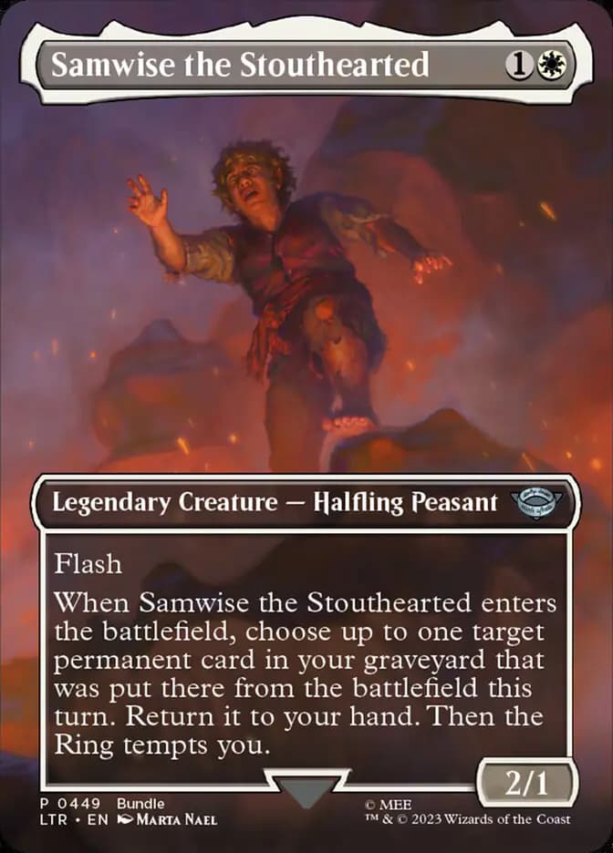 Card image of Samwise the Stouthearted