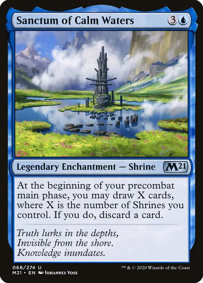 Card image of Sanctum of Calm Waters