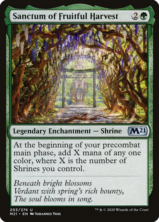 Card image of Sanctum of Fruitful Harvest