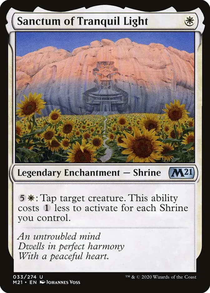 Card image of Sanctum of Tranquil Light