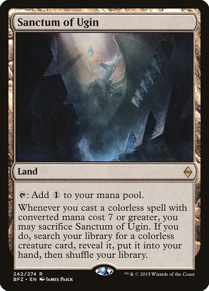 Card image of Sanctum of Ugin