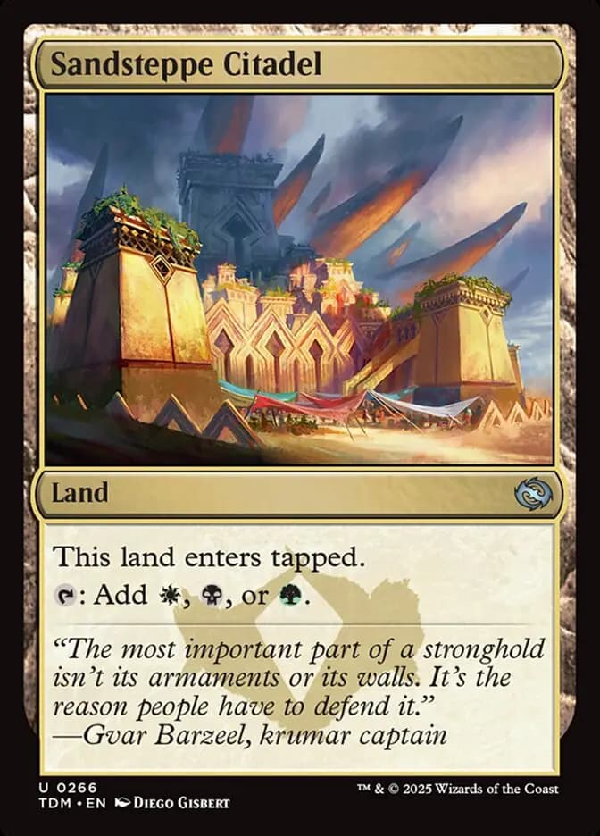 Card image of Sandsteppe Citadel