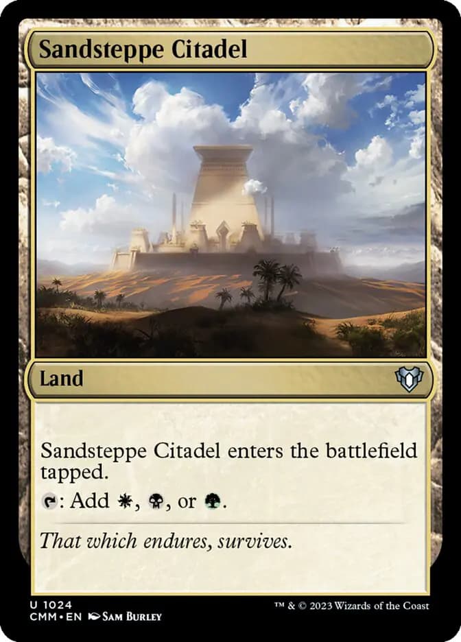 Card image of Sandsteppe Citadel