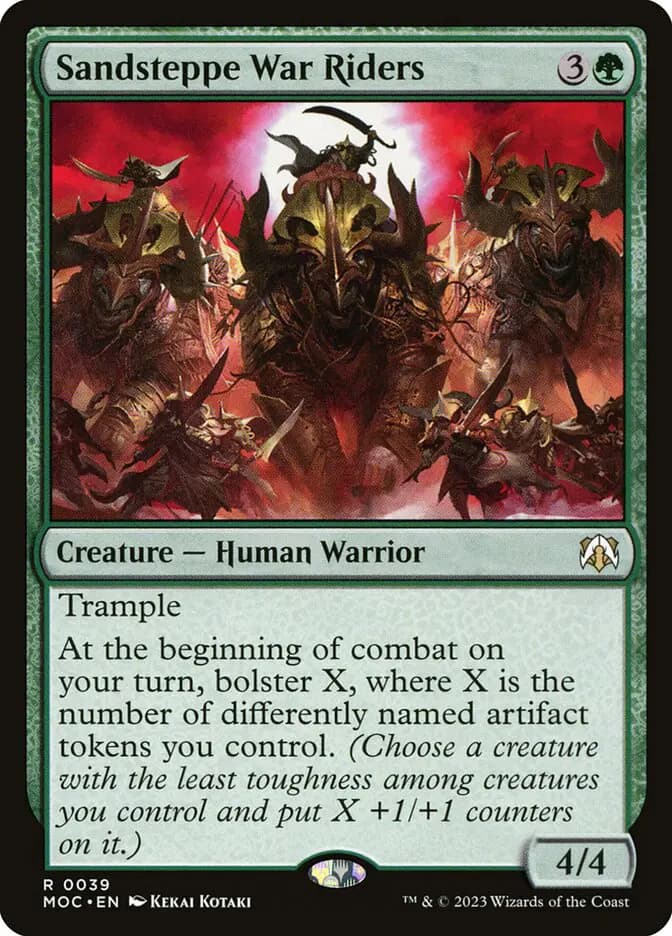 Card image of Sandsteppe War Riders