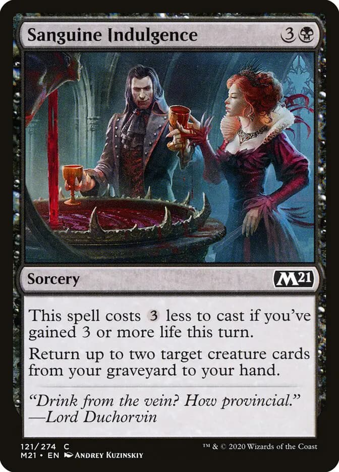 Card image of Sanguine Indulgence