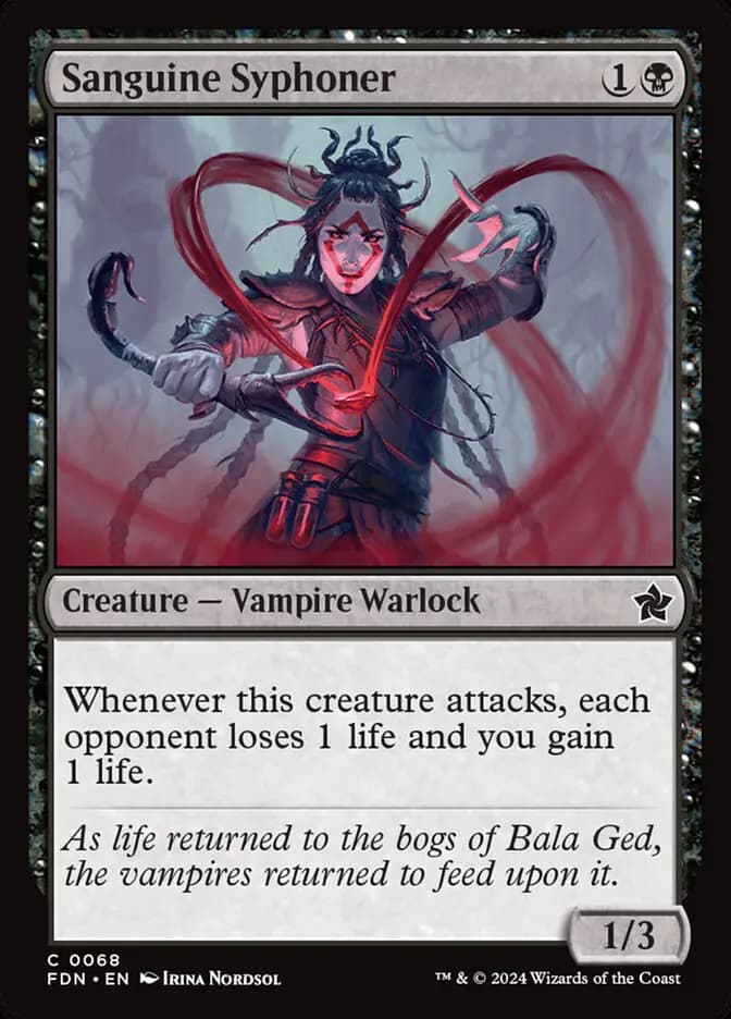 Card image of Sanguine Syphoner