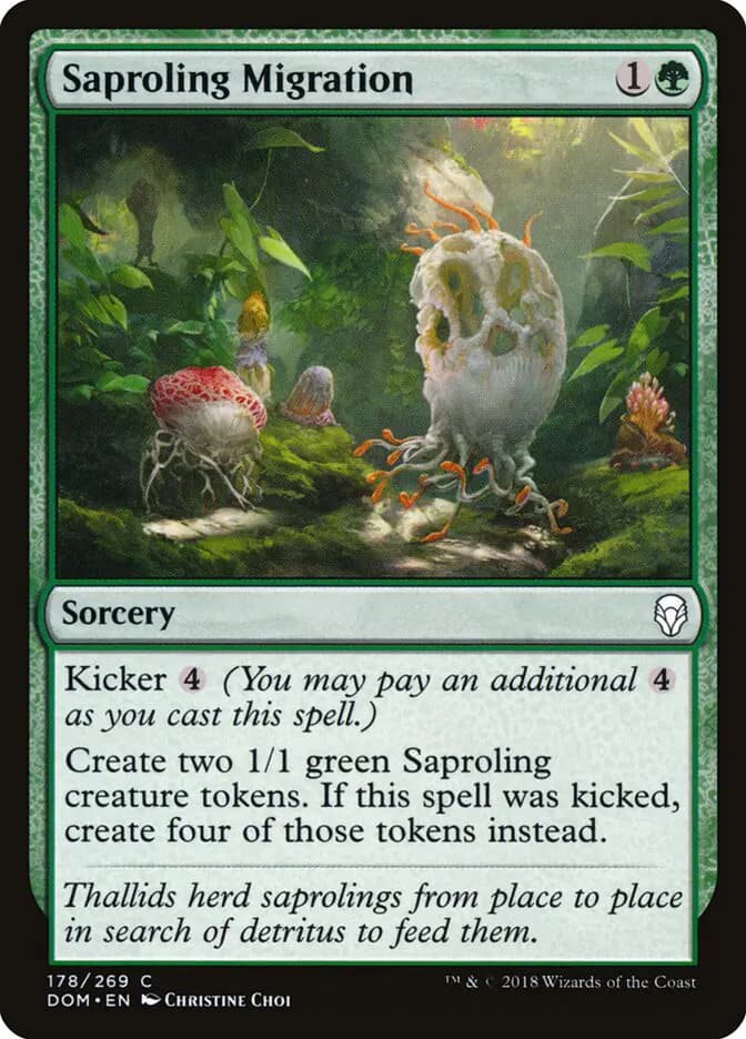 Card image of Saproling Migration