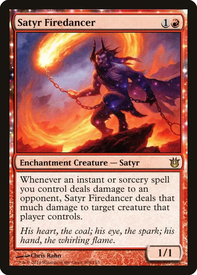 Card image of Satyr Firedancer