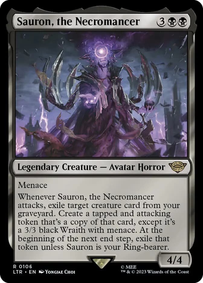 Card image of Sauron, the Necromancer
