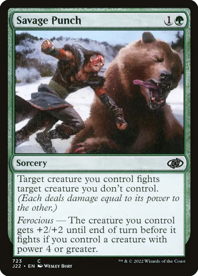 Card image of Savage Punch