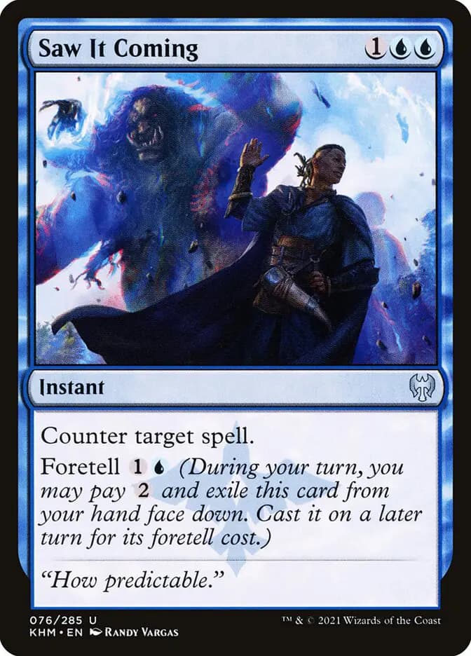 Card image of Saw It Coming
