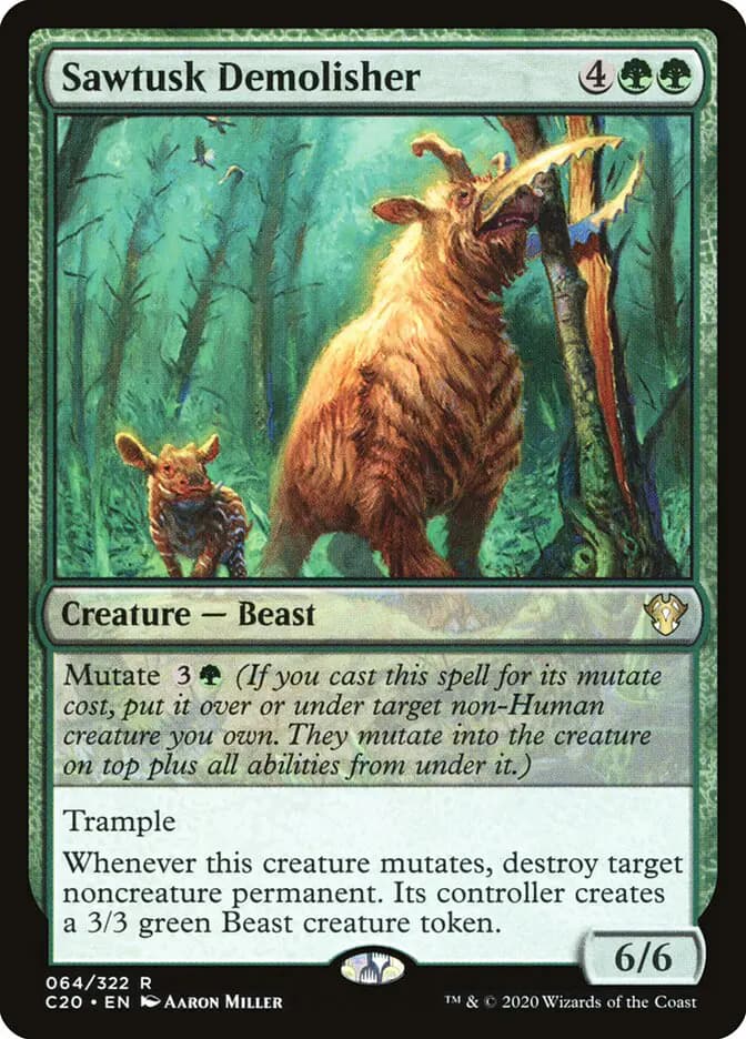 Card image of Sawtusk Demolisher
