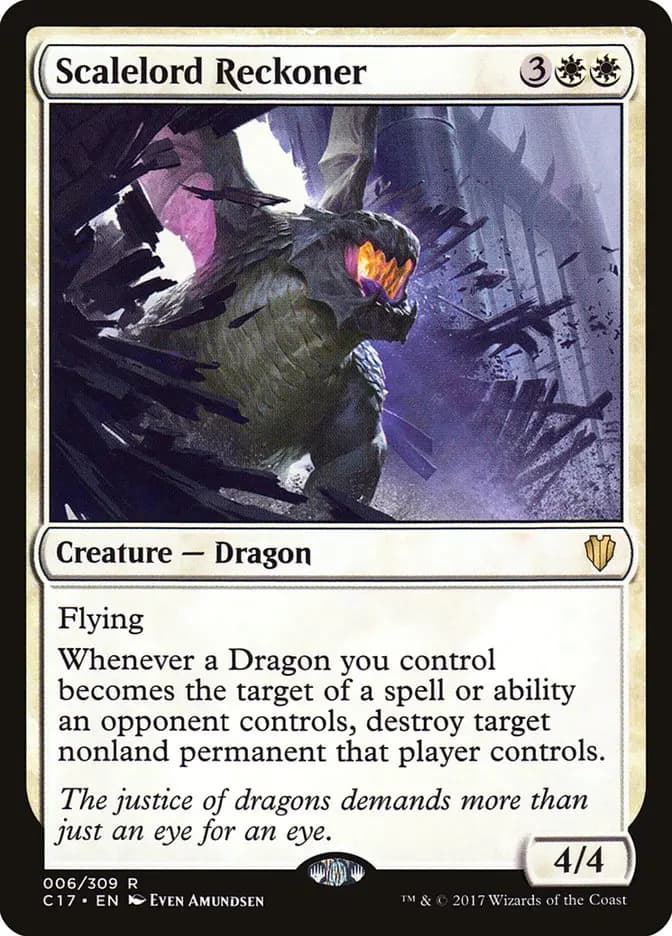 Card image of Scalelord Reckoner