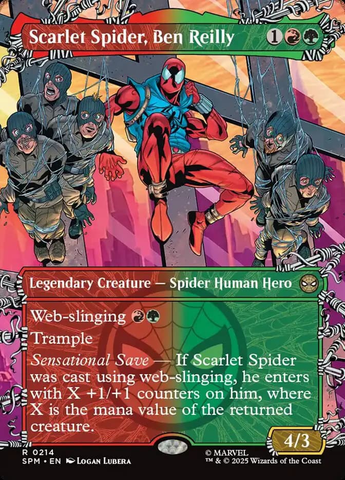 Card image of Scarlet Spider, Ben Reilly