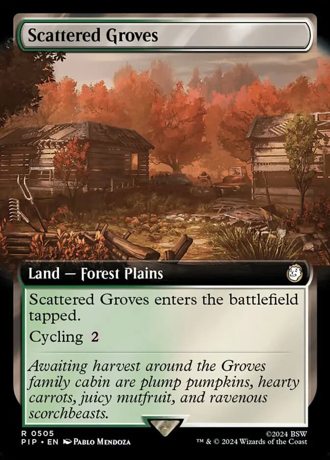 Card image of Scattered Groves