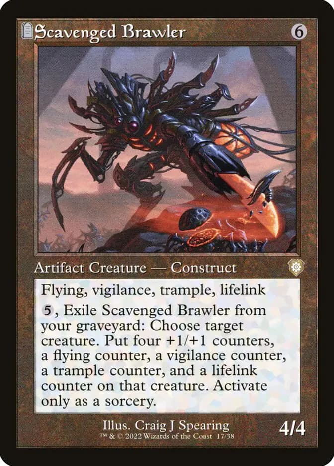 Card image of Scavenged Brawler