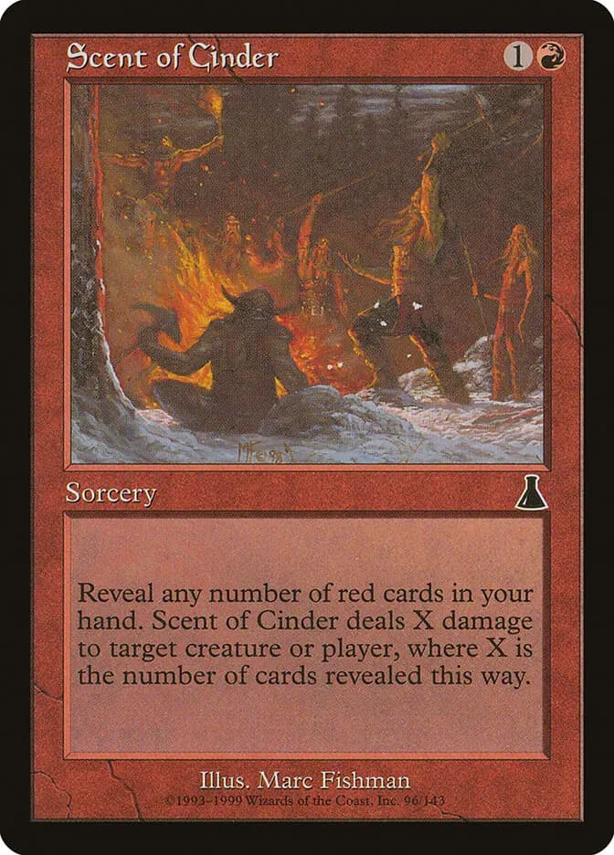 Card image of Scent of Cinder