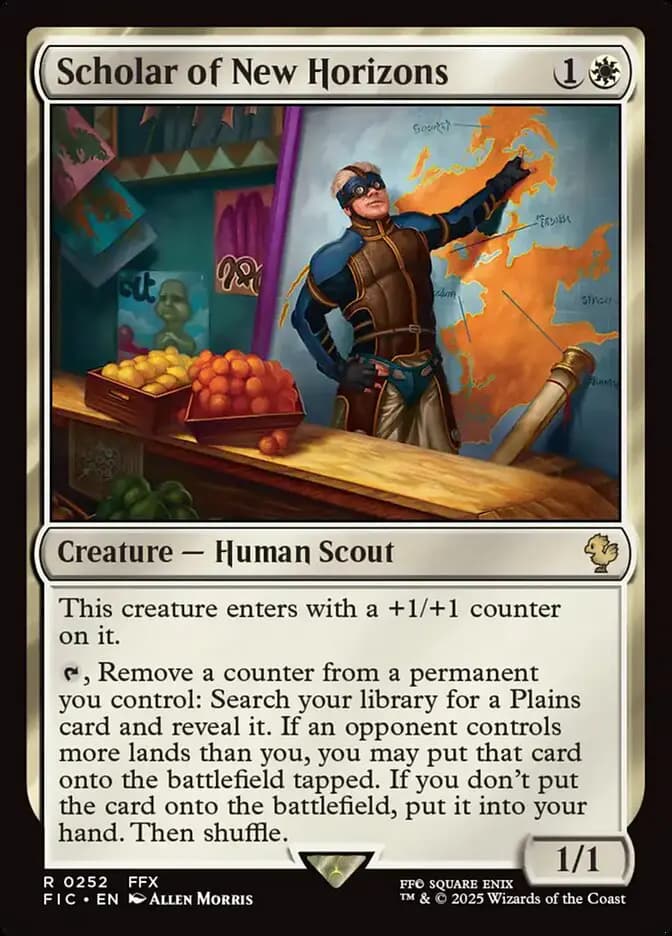 Card image of Scholar of New Horizons
