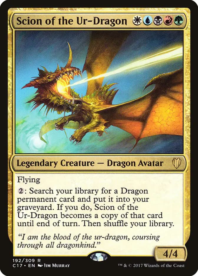 Card image of Scion of the Ur-Dragon