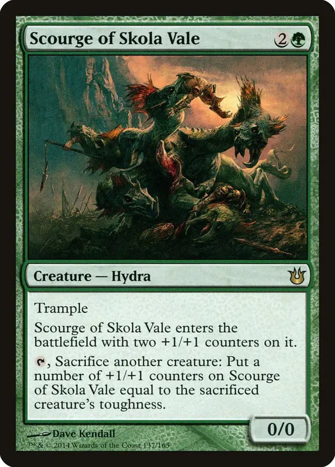 Card image of Scourge of Skola Vale