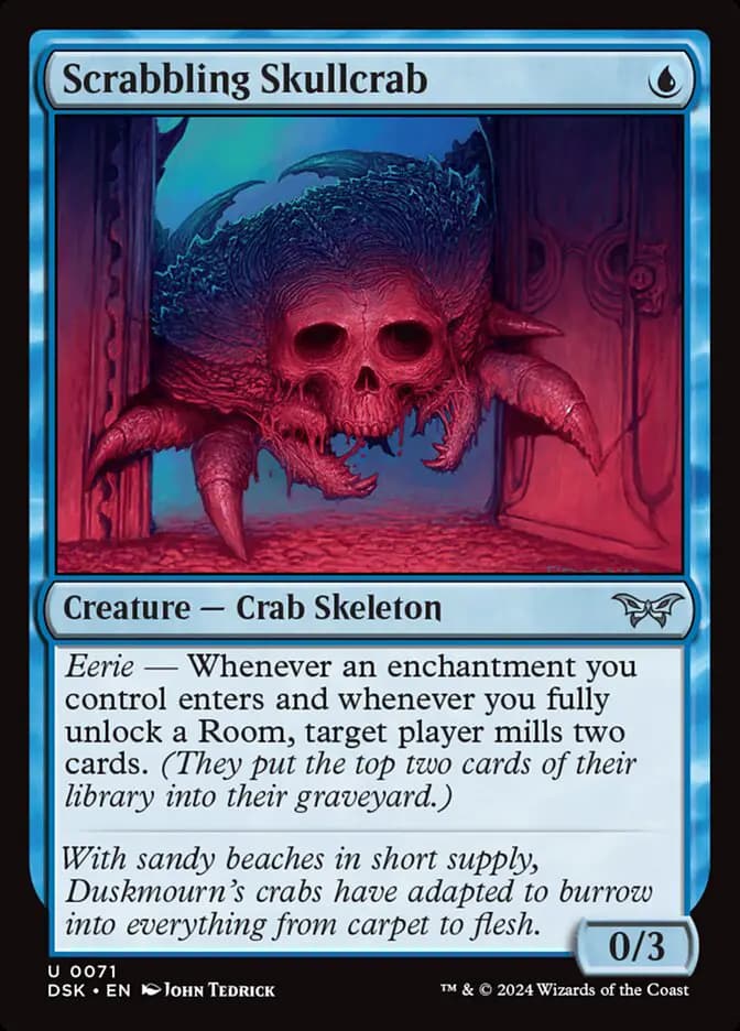 Card image of Scrabbling Skullcrab