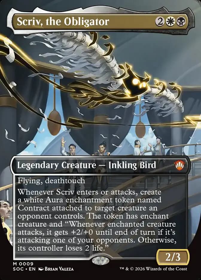 Card image of Scriv, the Obligator