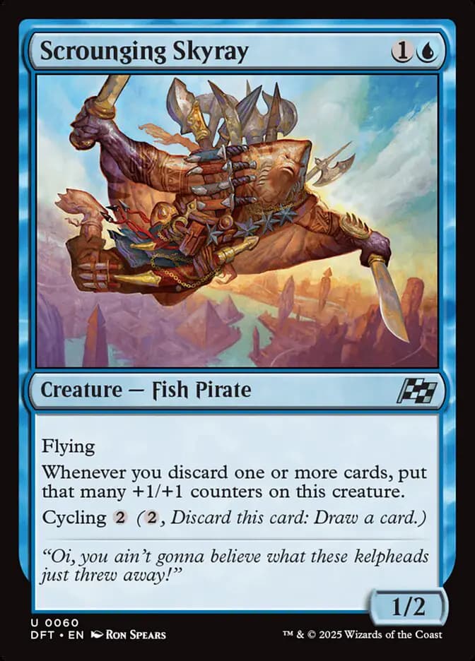 Card image of Scrounging Skyray