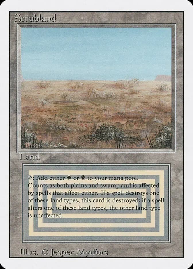 Card image of Scrubland