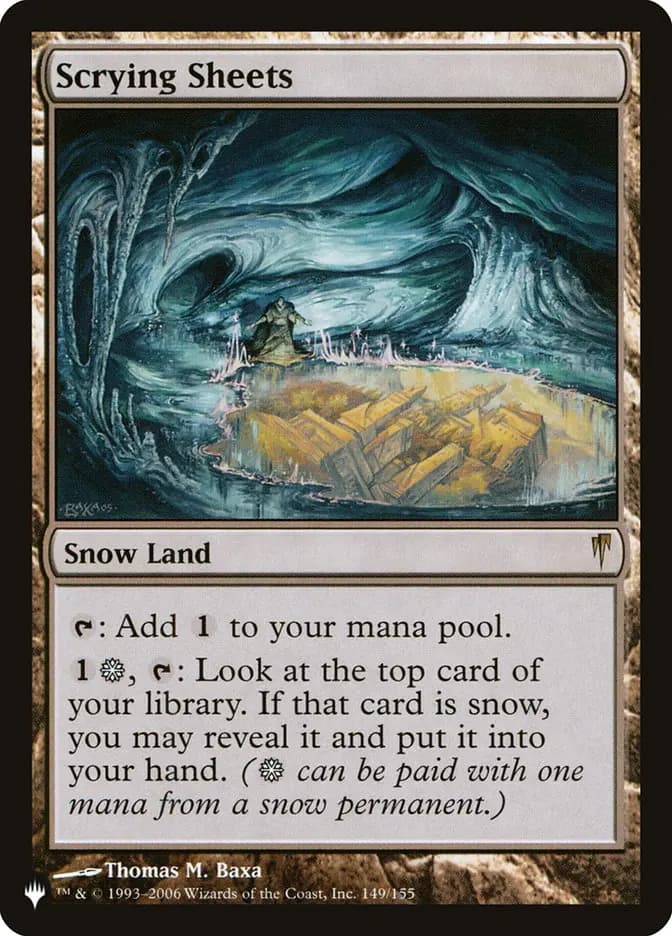 Card image of Scrying Sheets