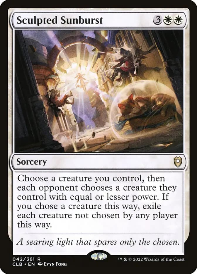 Card image of Sculpted Sunburst