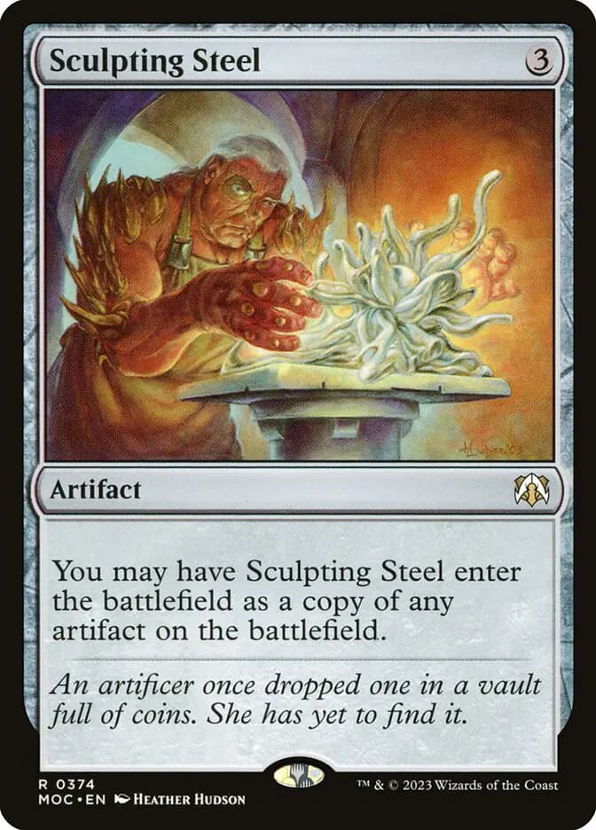 Card image of Sculpting Steel
