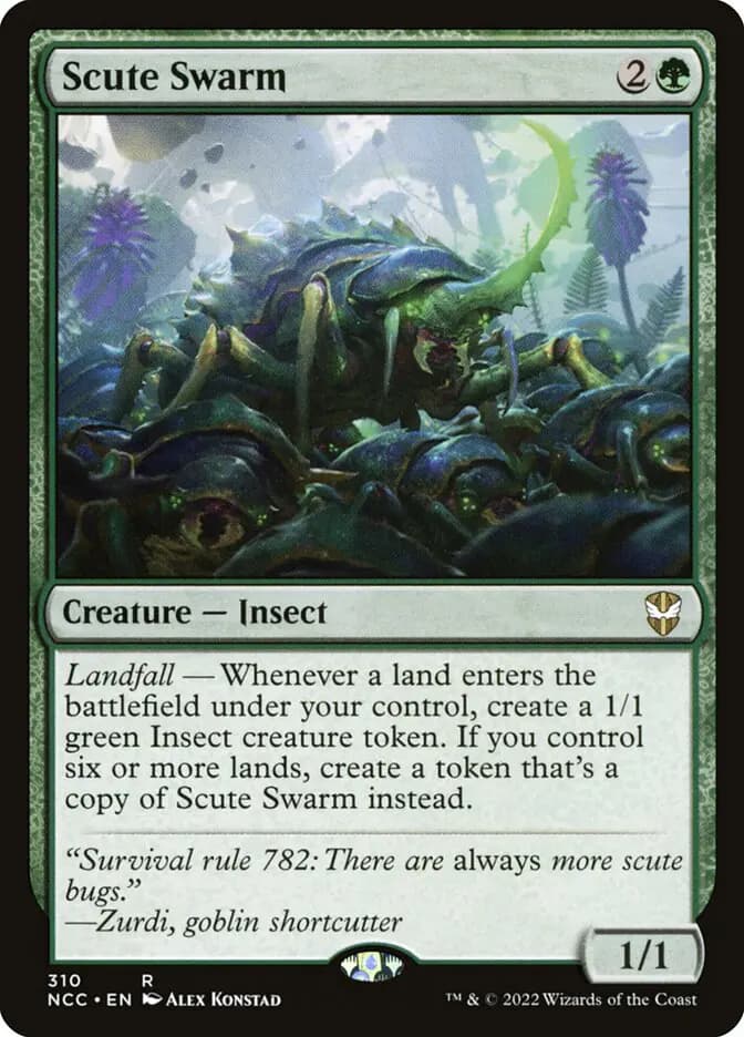 Card image of Scute Swarm