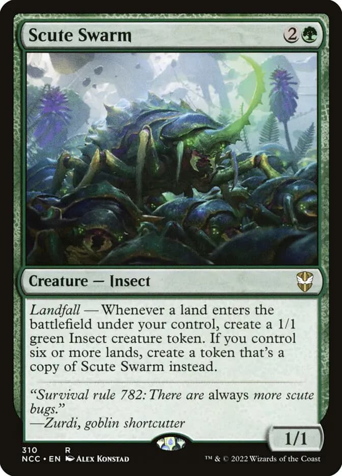 Card image of Scute Swarm