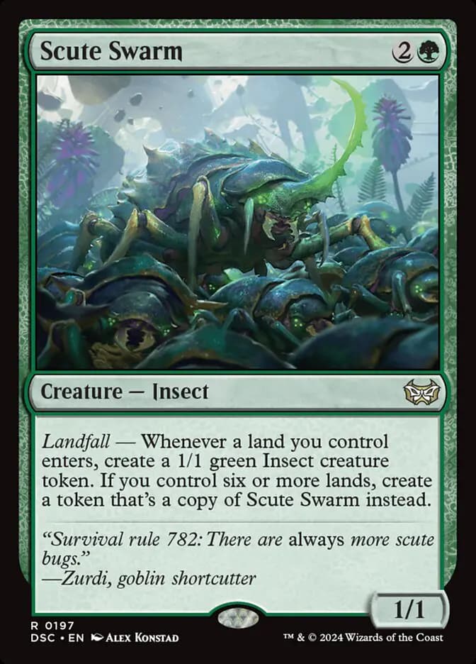 Card image of Scute Swarm