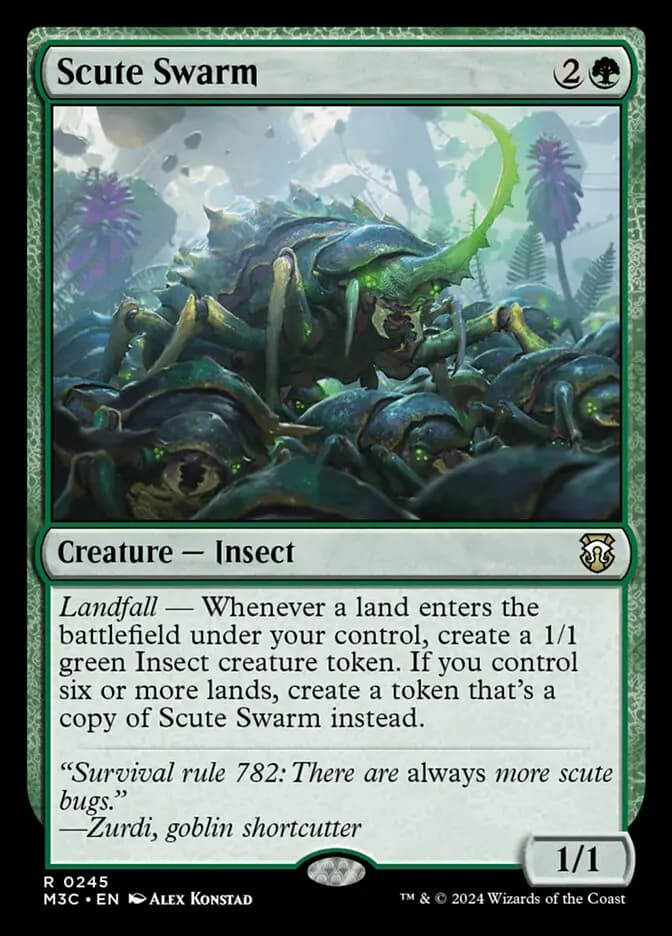 Card image of Scute Swarm