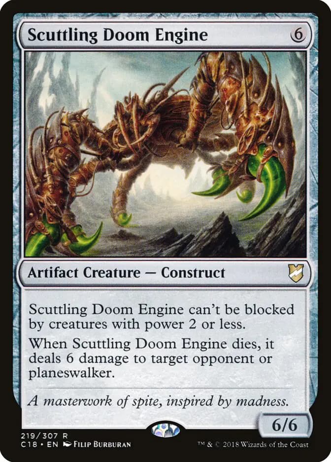 Card image of Scuttling Doom Engine