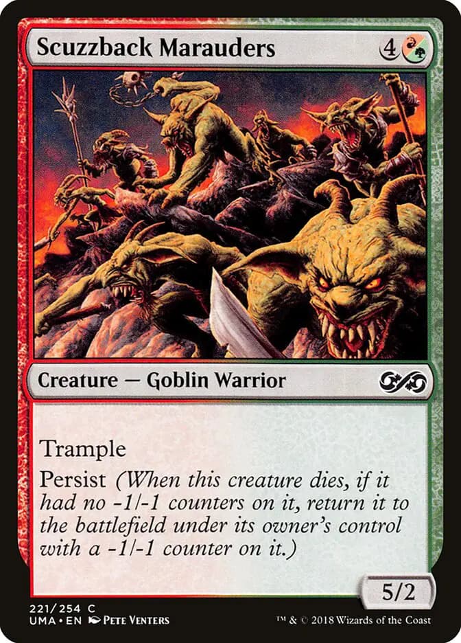 Card image of Scuzzback Marauders