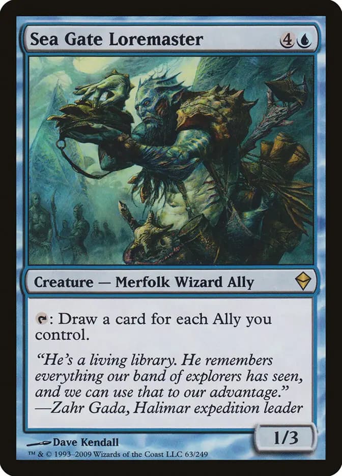 Card image of Sea Gate Loremaster