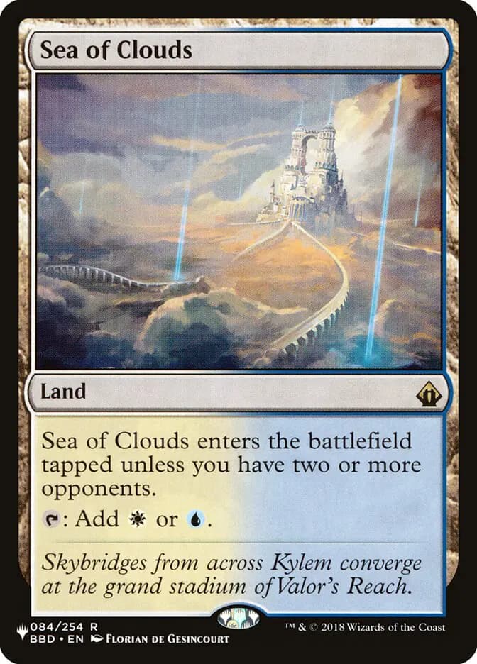 Card image of Sea of Clouds