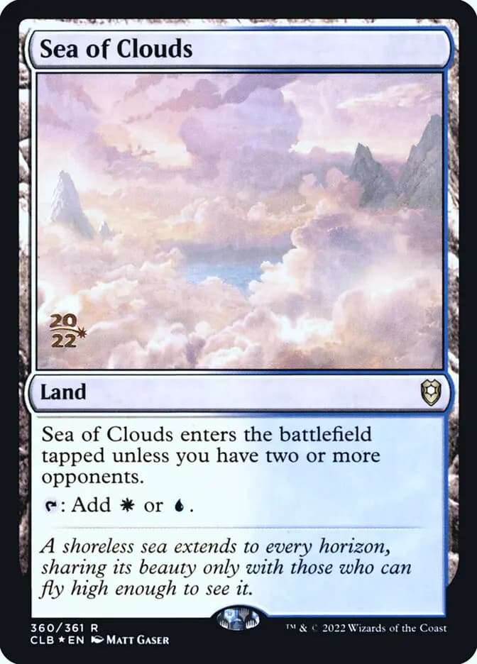 Card image of Sea of Clouds