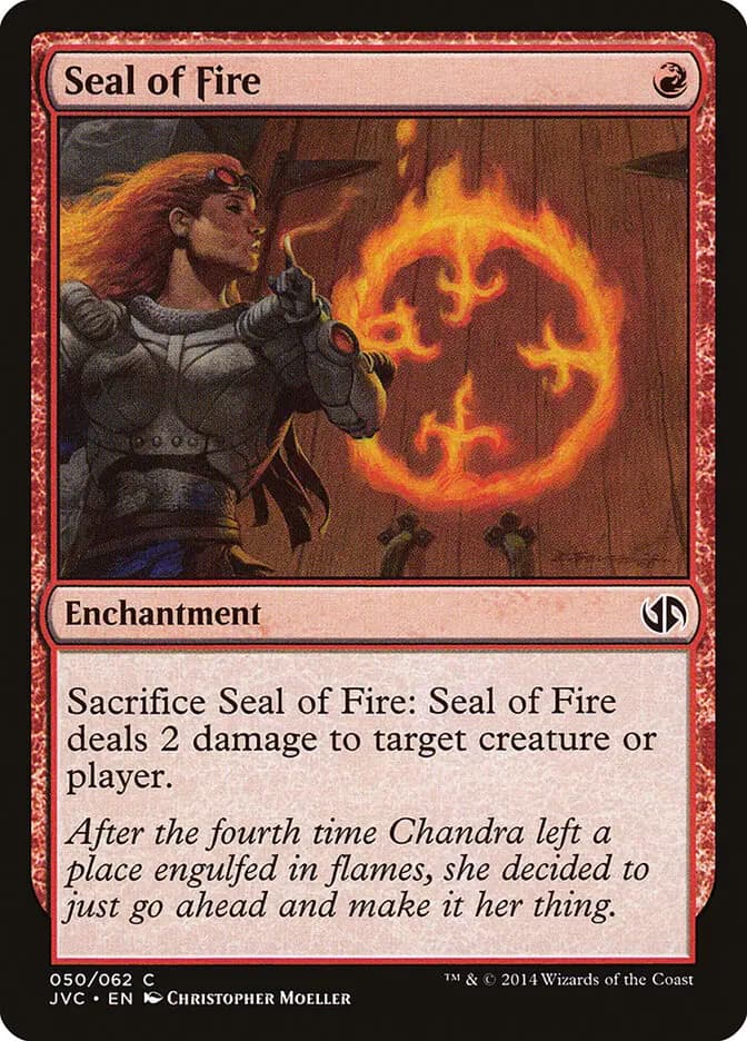 Card image of Seal of Fire