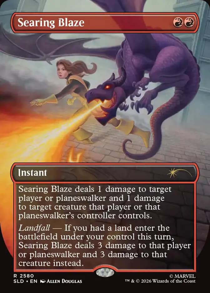 Card image of Searing Blaze